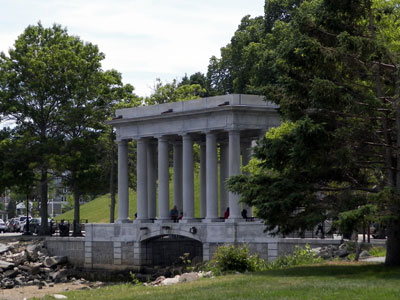 Plymouth Rock monument